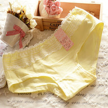 Ladies Women's Multi-color Bowknot Briefs Lace Panties Knickers Soft Underpants LY5 J4U66