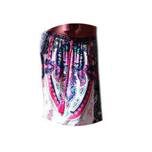 Lady Floral Print Maxi Elastic Waist Long Skirt Long Pleated Maxi Dress S-XL Women P16 J4U66