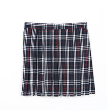 lady girls plaid pleated mini skirt uniform cosplay japanese school skirts J4U66
