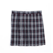 lady girls plaid pleated mini skirt uniform cosplay japanese school skirts J4U66