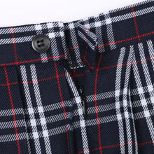 lady girls plaid pleated mini skirt uniform cosplay japanese school skirts J4U66