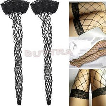 Lady Sexy Fishnet Lace Spandex Top Mesh Thigh High Stockings Knee Socks Long Tights Pantyhose Medias For Woman J4U66
