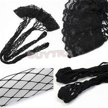 Lady Sexy Fishnet Lace Spandex Top Mesh Thigh High Stockings Knee Socks Long Tights Pantyhose Medias For Woman J4U66