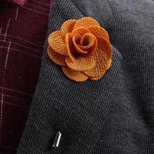Lapel Women Flower Brooch Daisy Handmade Boutonniere Stick Brooch Pin Men's Accessories J4U66