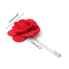Lapel Women Flower Brooch Daisy Handmade Boutonniere Stick Brooch Pin Men's Accessories J4U66