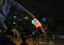Led Running Cycling Jogging Bangles/Bracelet Wrist Belt Wear-resistant Elaborate Waterproof Safety Wrist Belt J4U66