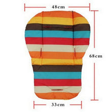 Liner Car Seat Pad Waterproof Padding Pram Rainbow Baby Kids Stroller Cushion Accessories J4U66