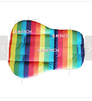 Liner Car Seat Pad Waterproof Padding Pram Rainbow Baby Kids Stroller Cushion Accessories J4U66