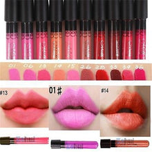 long lasting waterproof lip liquid pencil matte lipsticks lip gloss beauty makeup 3 colors J4U66