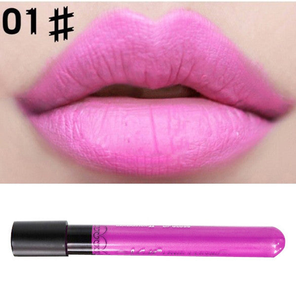 long lasting waterproof lip liquid pencil matte lipsticks lip gloss beauty makeup 3 colors J4U66