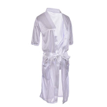 Long Red/White/Black Sexy SILK Kimono Dressing Gown Bath Robe Babydoll Lingerie Nightdress  J4U66