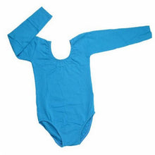 Long Sleeve Leotard Costume Girls Kid Ballet Dance Gymnastics Skating Dancewear L-4XL J4U66
