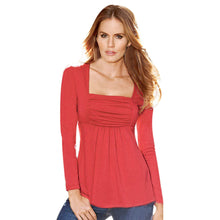 Long Sleeve Women Ladies Blouse Cotton Blend Sexy Casual Shirt Plus Size Women Loose Tops Blusas blouse Pure Color Shirt Top J4U66