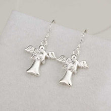 silver plated earing jewelry angle earring for women smte442 J4U66
