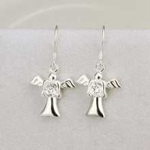 silver plated earing jewelry angle earring for women smte442 J4U66