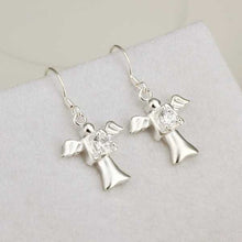 silver plated earing jewelry angle earring for women smte442 J4U66