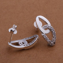 silver plated earing silver plated jewelry  with stone earting for women smte2 J4U66