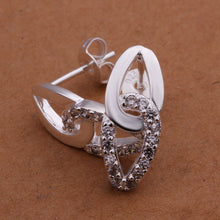 silver plated earing silver plated jewelry  with stone earting for women smte2 J4U66
