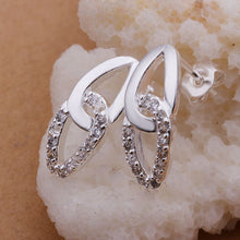 silver plated earing silver plated jewelry  with stone earting for women smte2 J4U66