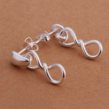 silver plated earing silver plated jewelry cute  shaped earting for women smte307 J4U66