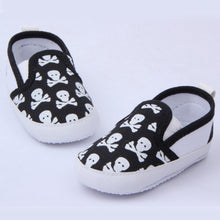 lovely baby boys girls first walkers shoes skull antislip soft sole kids infant shoe 0~12 months J4U66