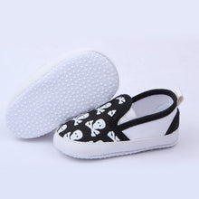lovely baby boys girls first walkers shoes skull antislip soft sole kids infant shoe 0~12 months J4U66