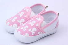 Lovely Baby Boys Girls First Walkers Shoes Toddler Skull Antislip Soft Sole Kids Infant Shoe 0-12 Months J4U66