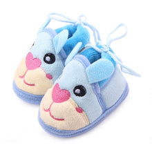 lovely baby girl slip on boy puppy snow warm fleece crib shoes boots J4U66