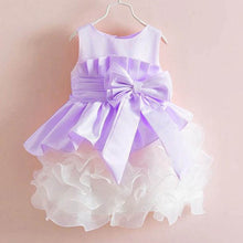 lovely kids girls bowknot tulle dress for prom party princess ball gown baby formal dresses J4U66