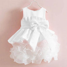lovely kids girls bowknot tulle dress for prom party princess ball gown baby formal dresses J4U66