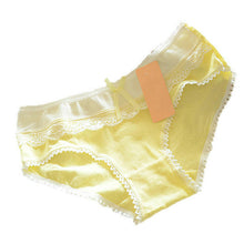 Lovely Women\'ulti-Colors Cotton Soft Lace Bow-knot Briefs Underwear Knickers J4U66