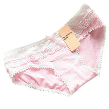 Lovely Women\'ulti-Colors Cotton Soft Lace Bow-knot Briefs Underwear Knickers J4U66
