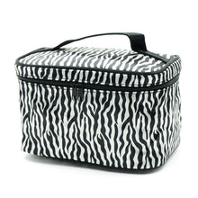 Lucky Zebra&Leopard Print Cosmetic Bags Women Travel Makeup Bag Make Up Bags Tools /Fashion Women Bags  J4U66