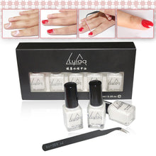 6ml 5pc Peel Off Liquid Tape Latex Tape Peel Off Base Coat Nail Art Liquid Palisade Top Coat Base Coat Gel Gelpolish J4U66