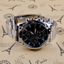 Luxury Bussiness Watch Stainless Steel Quartz Analog WatchesBrand Hour Watches Relojes Hombre Men Wristwatches J4U66