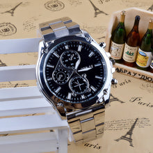 Luxury Bussiness Watch Stainless Steel Quartz Analog WatchesBrand Hour Watches Relojes Hombre Men Wristwatches J4U66