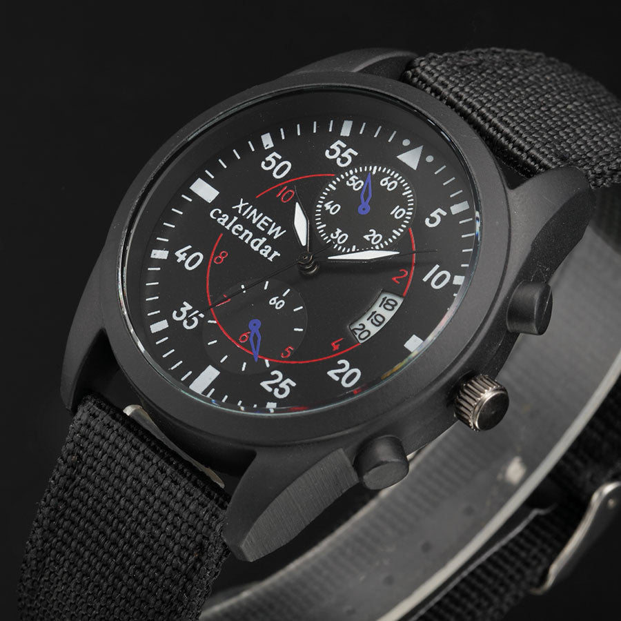 Luxury Fashion Mens Date Stainless Steel Quartz Analog Watches Wrist Watch J4U66