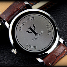 Luxury Leather Watches Men Waterproof Fashion Casual Sports Quartz Watch Dress Business Wrist Watch Hour for Men  J4U66