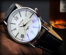 Luxury Leather Watches Men Waterproof Fashion Casual Sports Quartz Watch Dress Business Wrist Watch Hour for Men  J4U66