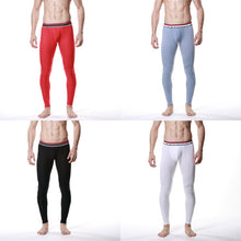 M-XL Fashion Men Modal Long Johns Breath Mesh Thermal Pants Trousers Underwear Leggings J4U66