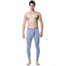 M-XL Fashion Men Modal Long Johns Breath Mesh Thermal Pants Trousers Underwear Leggings J4U66