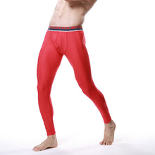 M-XL Fashion Men Modal Long Johns Breath Mesh Thermal Pants Trousers Underwear Leggings J4U66