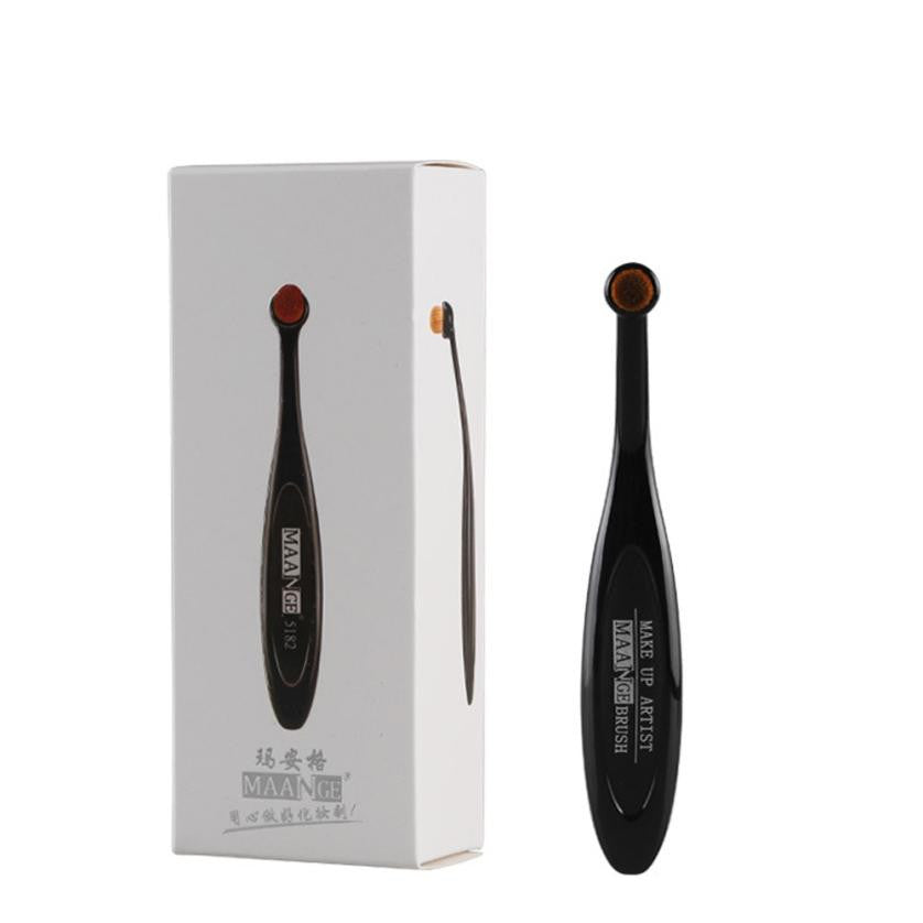 Make Up Oval Brushes Set Professional Beauty Toothbrush Foundation Power Eyebrow Eyeliner Lip Facial Makeup Brushes Tools J4U66