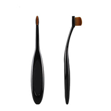 Make Up Oval Brushes Set Professional Beauty Toothbrush Foundation Power Eyebrow Eyeliner Lip Facial Makeup Brushes Tools J4U66