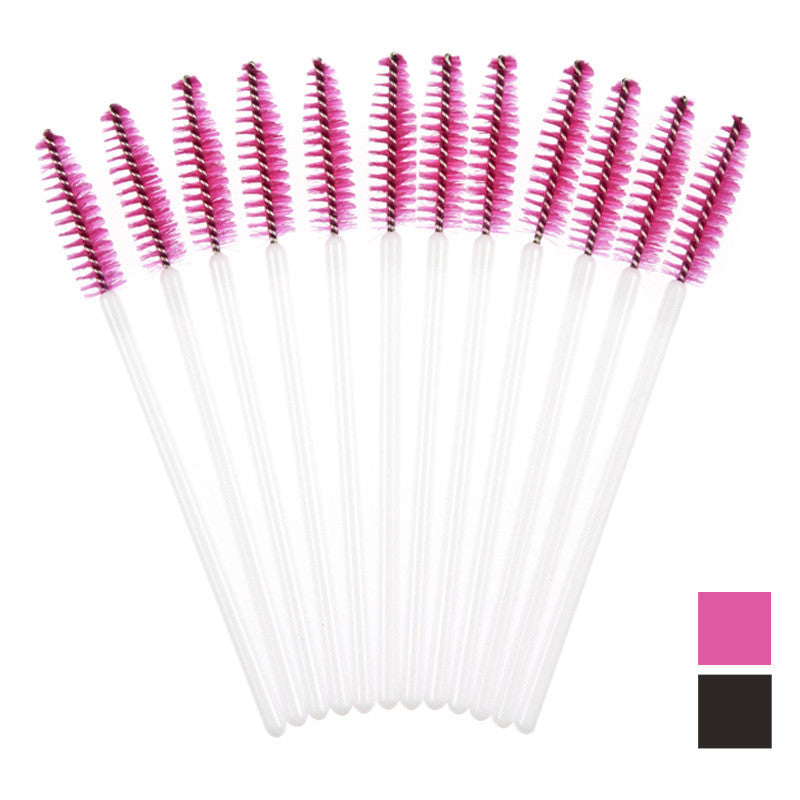 Makeup Burshes For Eyelashes 50pc Disposble Eyelash Brush Mascara Wands Makeup Cosmetic Tool  J4U66