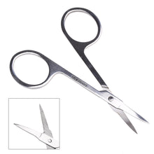 makeup eyebrow scissor with sharp head stainless steel women brow beauty make up tool slightly curved manicure cuticle cutting J4U66