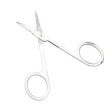 makeup eyebrow scissor with sharp head stainless steel women brow beauty make up tool slightly curved manicure cuticle cutting J4U66