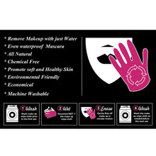 Makeup Remover Gloves Reusable Save Yourself 100's On Remover J4U66