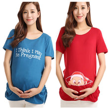 Maternity Tops Nursing Pregnancy T-shirts Cute Baby Printed Clothes For Pregnant P18 J4U66