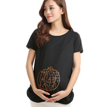 maternity tops nursing pregnancy t-shirtss cute baby printed clothes for pregnant women J4U66